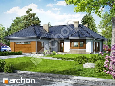 Проект дома ARCHON+ Дом в гардениях