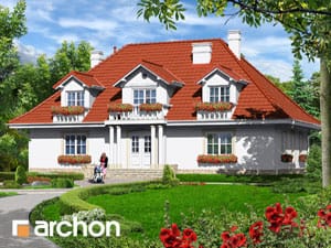 Проект дома ARCHON+ Дом под дубами 2