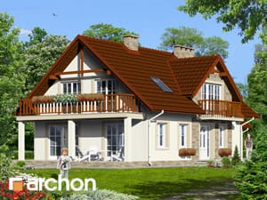 Проект дома ARCHON+ Дом под акациями