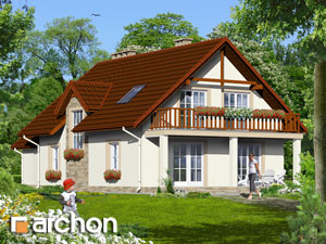 Проект дома ARCHON+ Дом под акациями