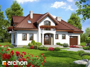 Проект дома ARCHON+ Дом в лаванде