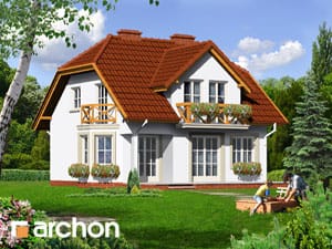 Проект дома ARCHON+ Дом под буками