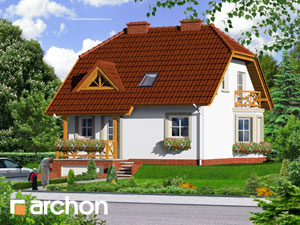 Проект дома ARCHON+ Дом под буками