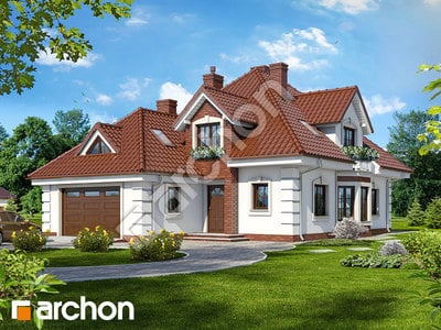 Проект дома ARCHON+ Дом в орхидеях