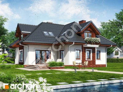 Проект дома ARCHON+ Дом в хабрах