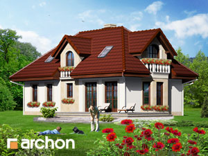 Проект дома ARCHON+ Дом в розах