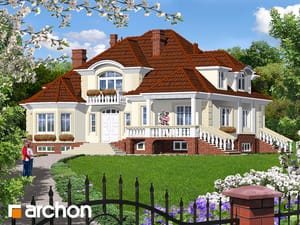 Проект дома ARCHON+ Резиденция в Мышленицах