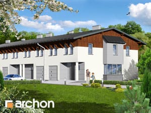 Проект дома ARCHON+ Дом под кедрами 2