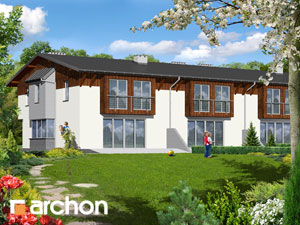 Проект дома ARCHON+ Дом под кедрами 2