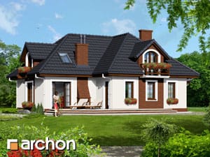 Проект дома ARCHON+ Дом в хабрах 2