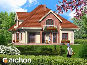 Проект дома ARCHON+ Дом в орхидеях 2