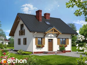 Проект дома ARCHON+ Дом Миниатюрка