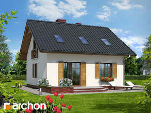 Проект дома ARCHON+ Дом Миниатюрка