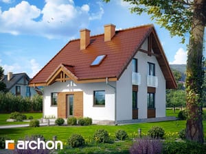 Проект дома ARCHON+ Дом в землянике