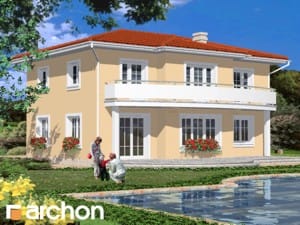 Проект дома ARCHON+ Вилла Варсовия