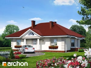 Проект дома ARCHON+ Дом под красной рябиной