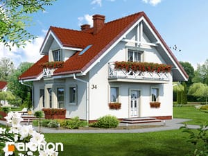 Проект дома ARCHON+ Дом в рододендронах