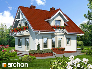 Проект дома ARCHON+ Дом в рододендронах