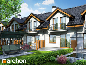 Проект дома ARCHON+ Дом под гинко