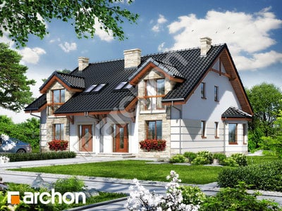 Проект дома ARCHON+ Дом в дельфиниуме 2