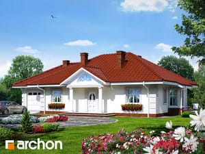 Проект дома ARCHON+ Дом под красной рябиной (Г)