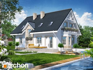 Проект дома ARCHON+ Дом в сапфирах