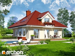 Проект дома ARCHON+ Дом в плюще