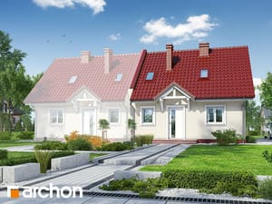Проект дома ARCHON+ Дом в землянике 2