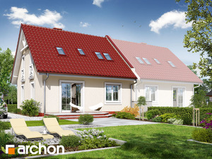 Проект дома ARCHON+ Дом в землянике 2