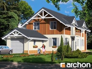 Проект дома ARCHON+ Дом под агавой
