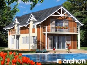 Проект дома ARCHON+ Дом под агавой