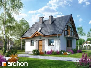 Проект дома ARCHON+ Дом в землянике 3