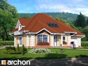 Проект дома ARCHON+ Дом в барвинке