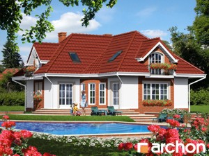 Проект дома ARCHON+ Дом в алоэ