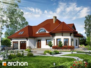 Проект дома ARCHON+ Дом под юккой 2
