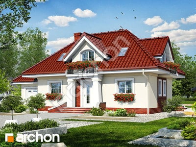 Проект дома ARCHON+ Дом в алоэ 2