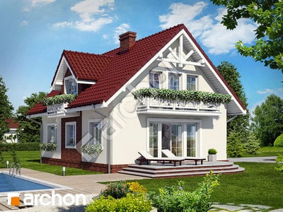Проект дома ARCHON+ Дом в солодках