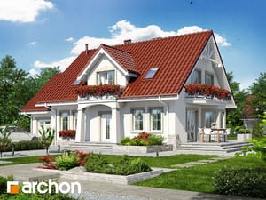 Проект дома ARCHON+ Дом в левкоях 2
