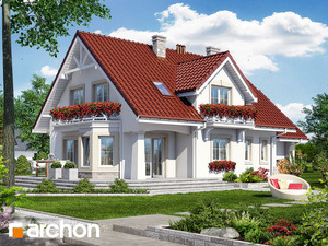 Проект дома ARCHON+ Дом в левкоях 2