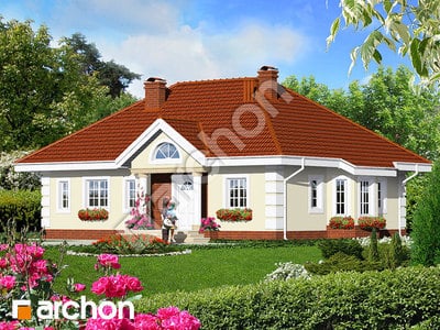 Проект дома ARCHON+ Дом в оливках