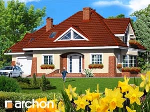 Проект дома ARCHON+ Дом в клеверках (Г)