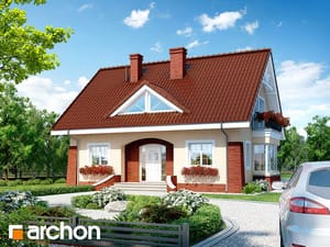 Проект дома ARCHON+ Дом в клеверках 2
