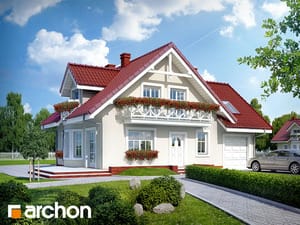 Проект дома ARCHON+ Дом в рододендронах 3 (Г)