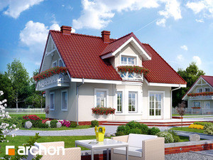 Проект дома ARCHON+ Дом в рододендронах 3 (Г)