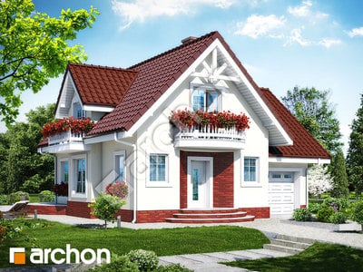 Проект дома ARCHON+ Дом в антоновке (Г)