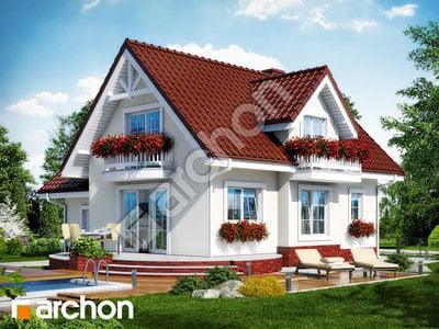 Проект дома ARCHON+ Дом в антоновке (Г)