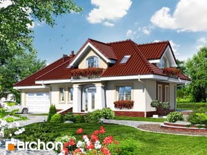Проект дома ARCHON+ Дом в алоэ 3