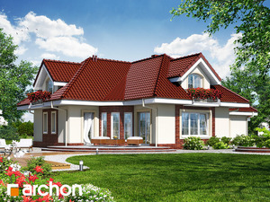 Проект дома ARCHON+ Дом в алоэ 3