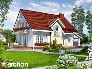Проект дома ARCHON+ Дом в солодках (Г)