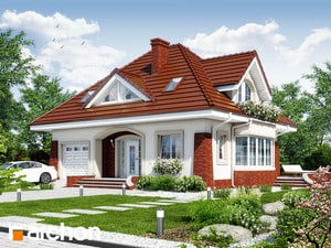 Проект дома ARCHON+ Дом в клеверках 3